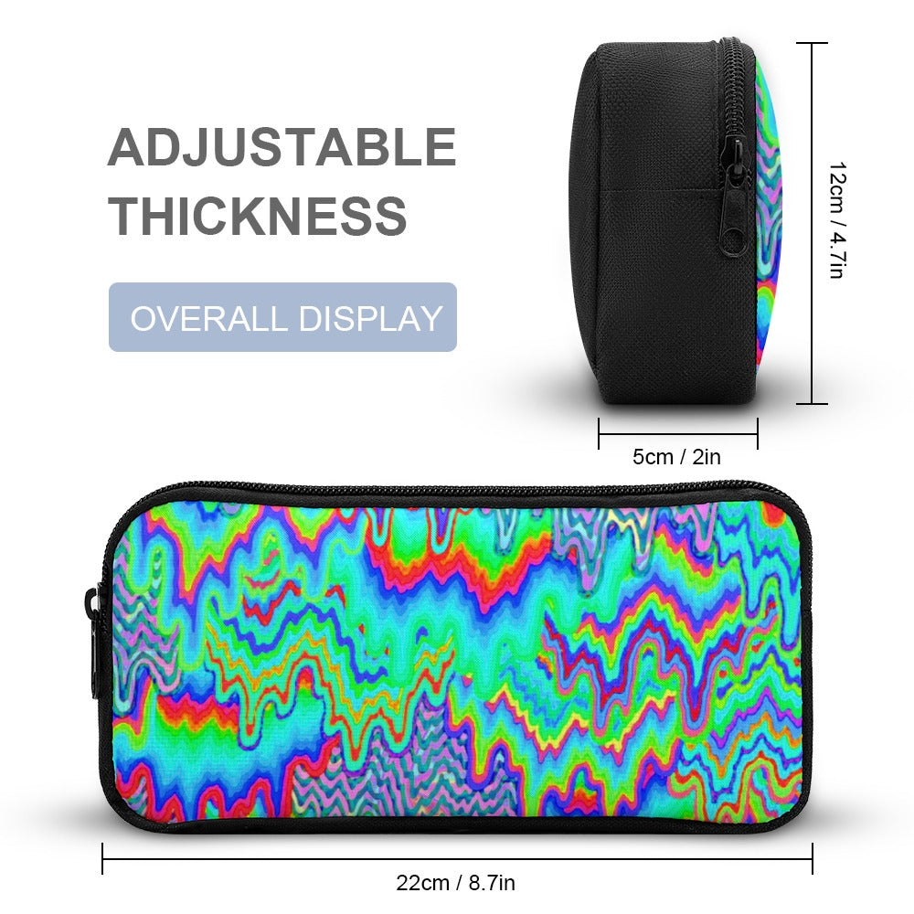 Psychedelic Backpack with Free Lunchbox and Travel Bag Included