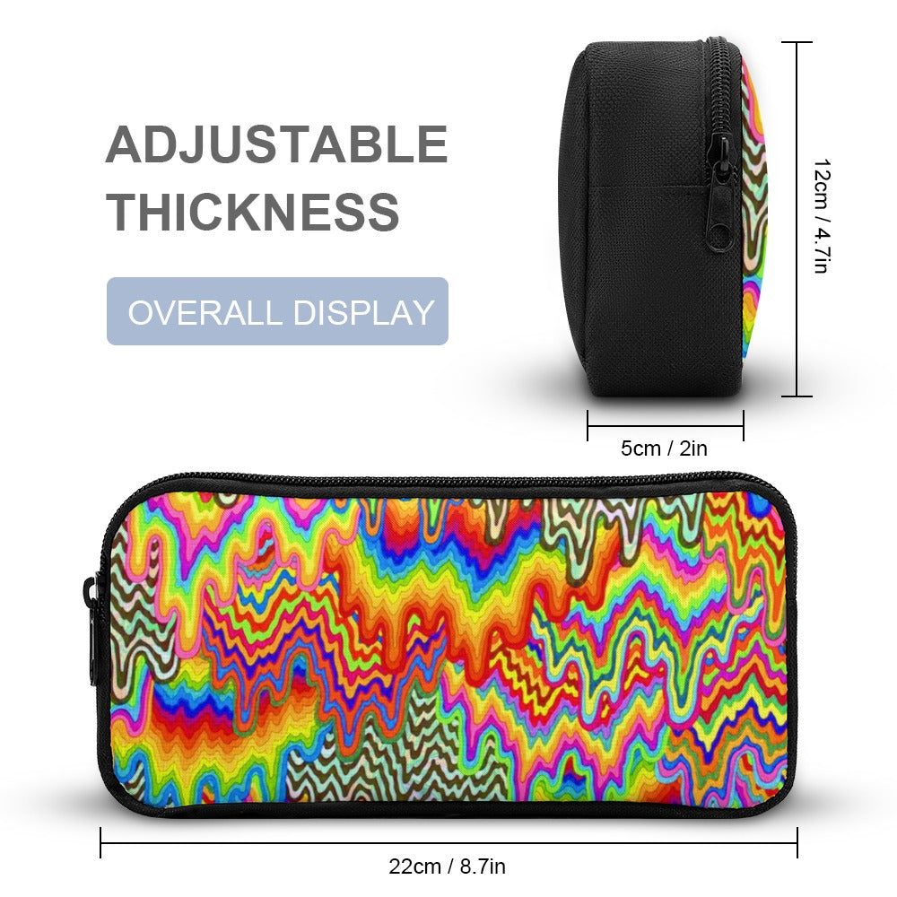 Psychedelic Backpack with Free Lunchbox and Travel Bag Included