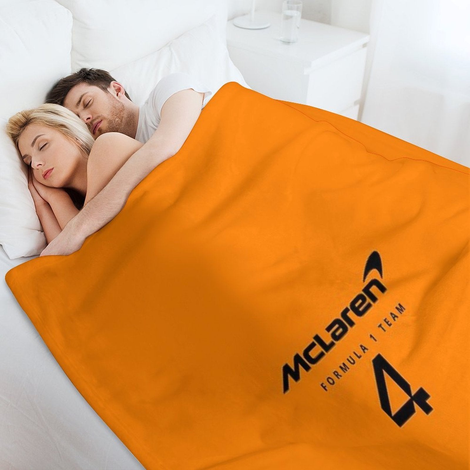 Mclaren Lando Norris F1 2025 Premium Throw Blanket