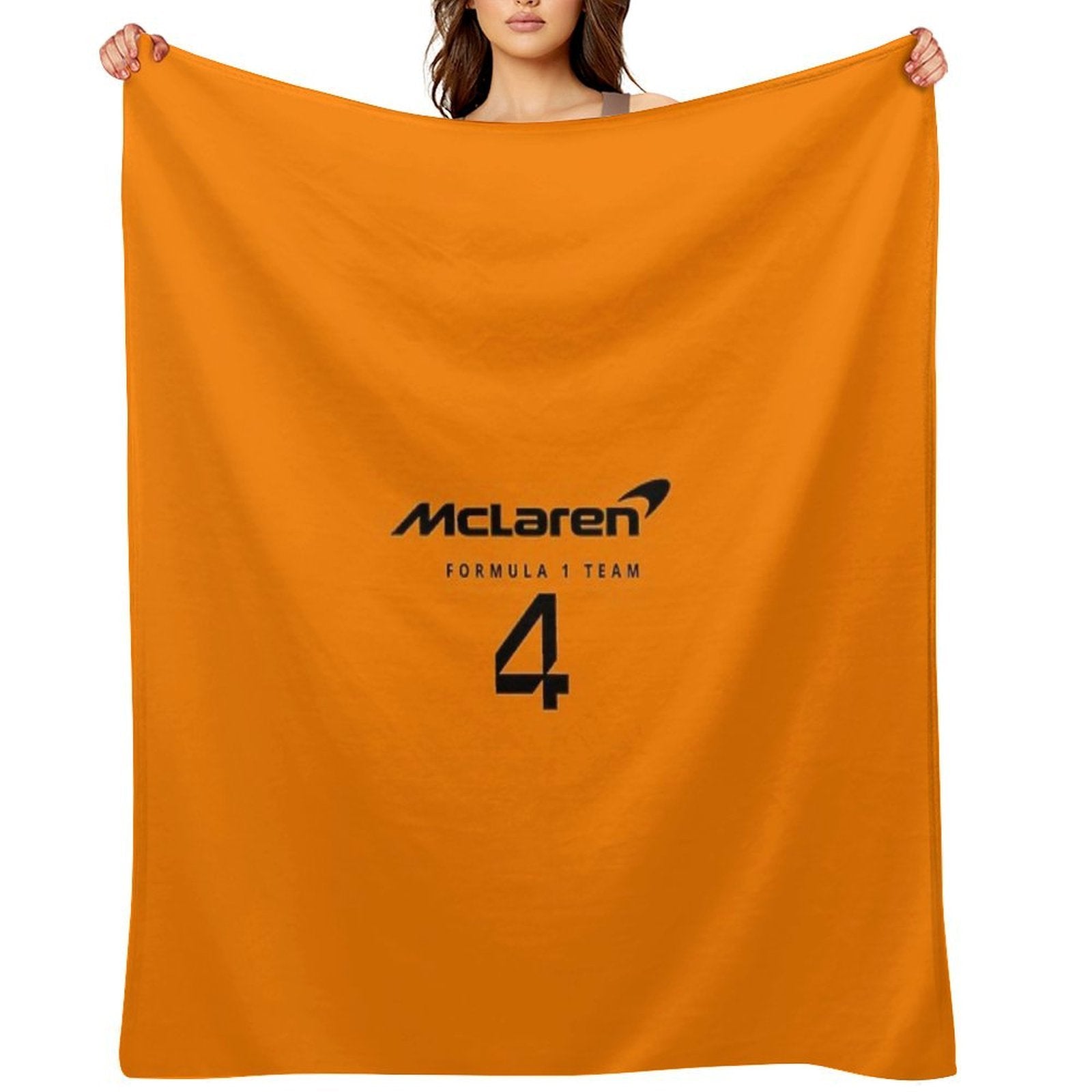 Mclaren Lando Norris F1 2025 Premium Throw Blanket