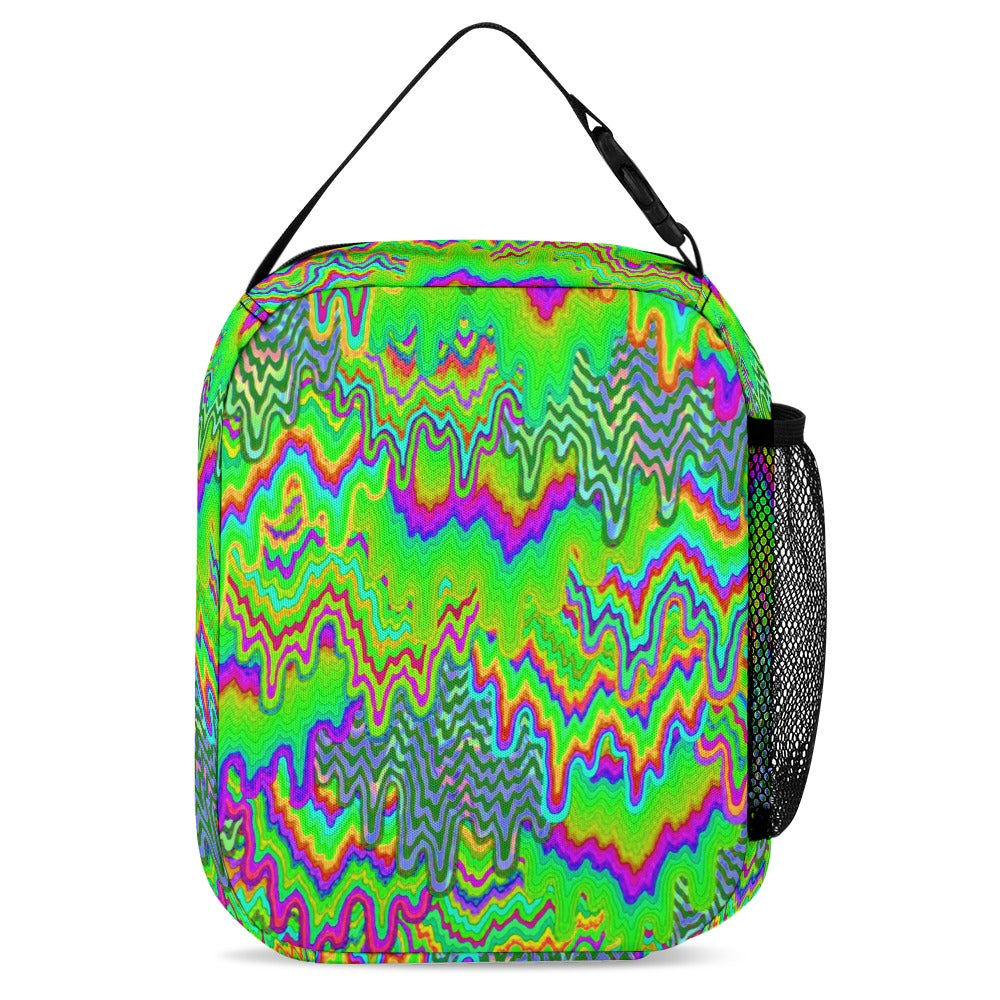 Psychedelic Backpack with Free Lunchbox and Travel Bag Included