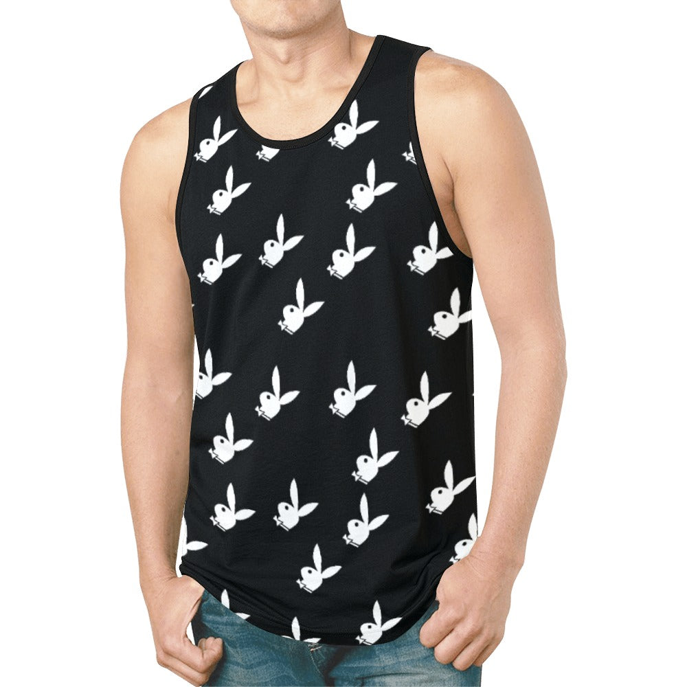 Playboy Men's All Over Print Tank