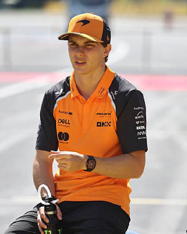 Oscar Piastri F1 Grand Prix of Italy Polo Shirt