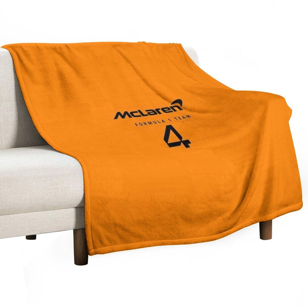 Mclaren Lando Norris F1 2025 Premium Throw Blanket