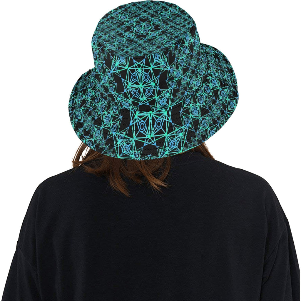 Slander All Over Kaleidoscopic Unisex Summer Bucket Hat