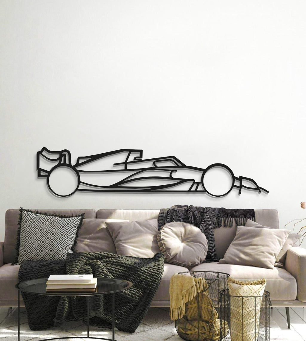 Formula 1 2022 Metal Car Wall Art