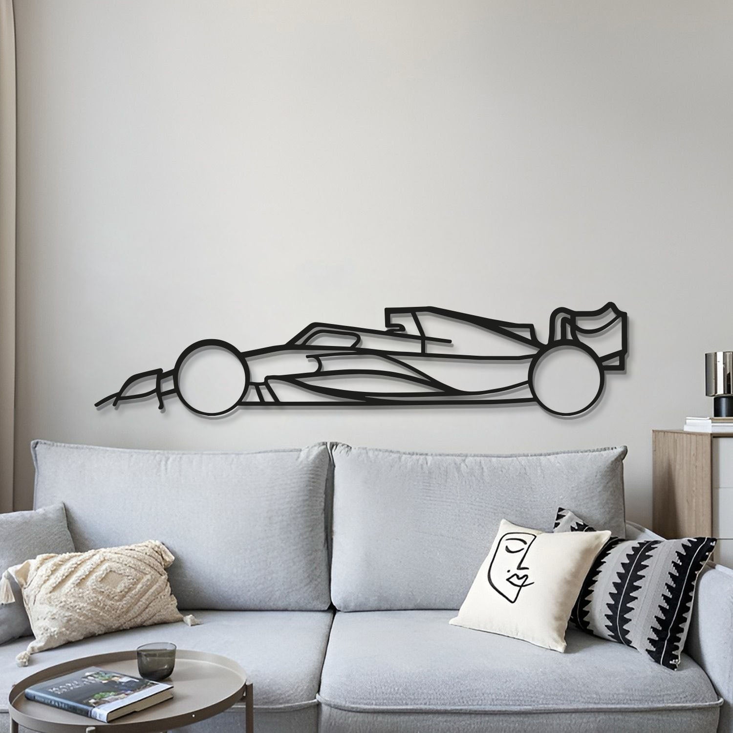 Formula 1 2022 Metal Car Wall Art