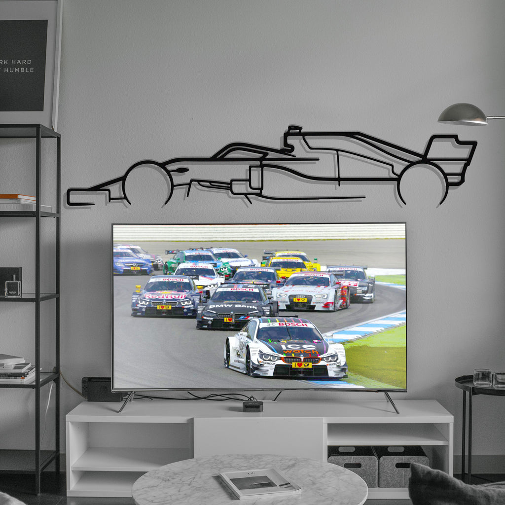Formula1 F1 Metal Car Wall Art