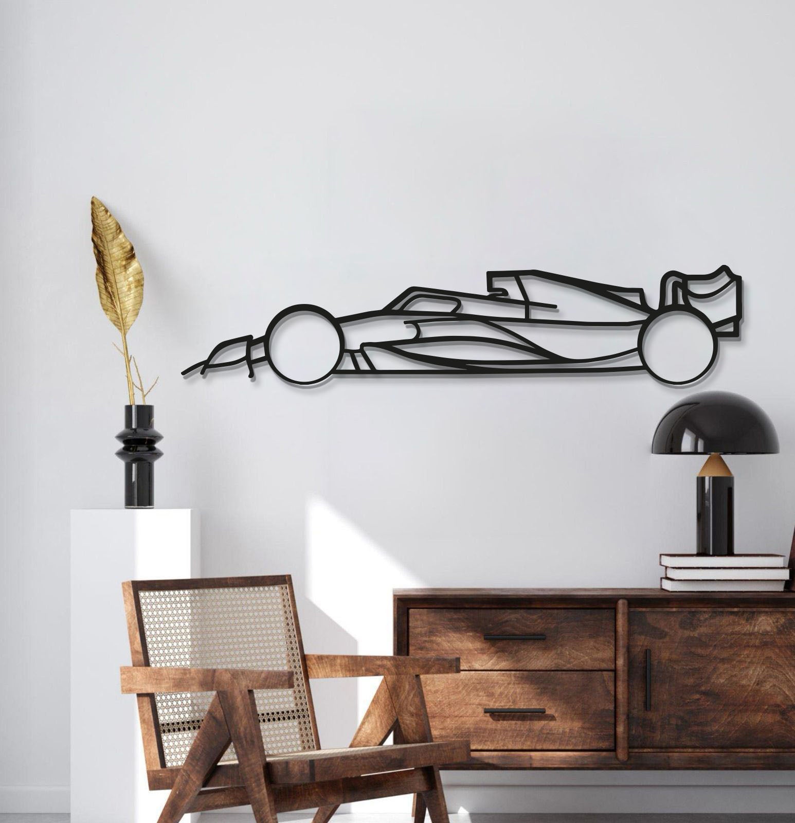 Formula 1 2022 Metal Car Wall Art