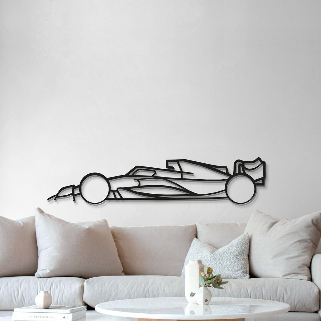 Formula 1 2022 Metal Car Wall Art