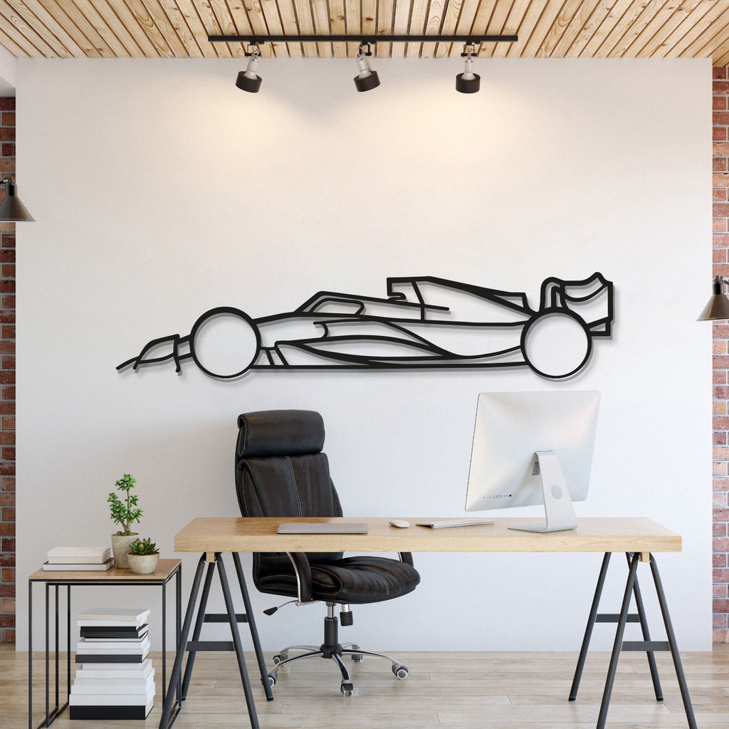 Formula 1 2022 Metal Car Wall Art