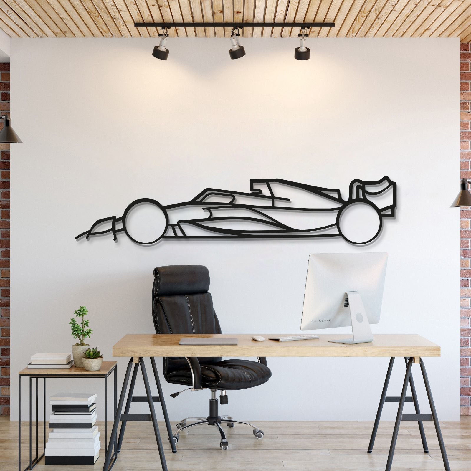 Formula 1 2022 Metal Car Wall Art