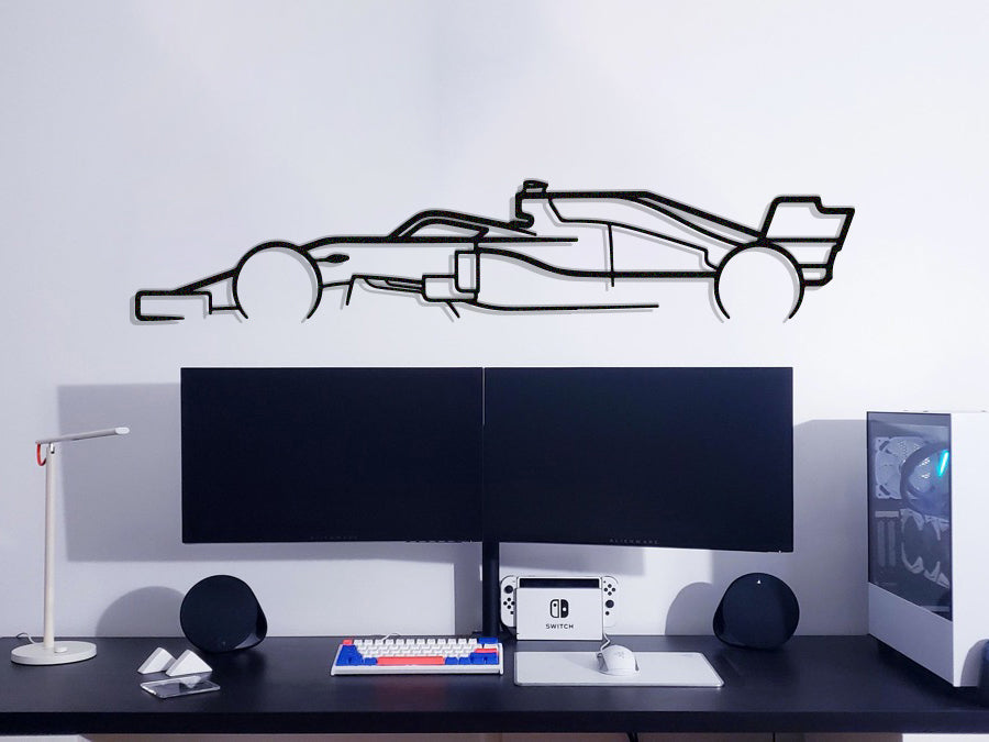 Formula1 F1 Metal Car Wall Art