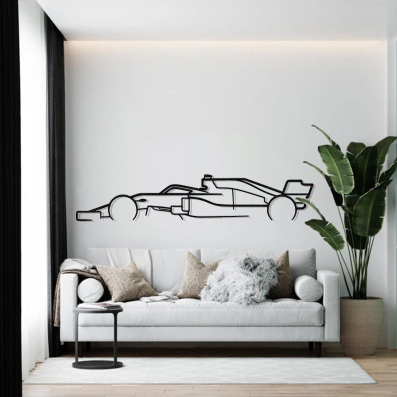 Formula1 F1 Metal Car Wall Art
