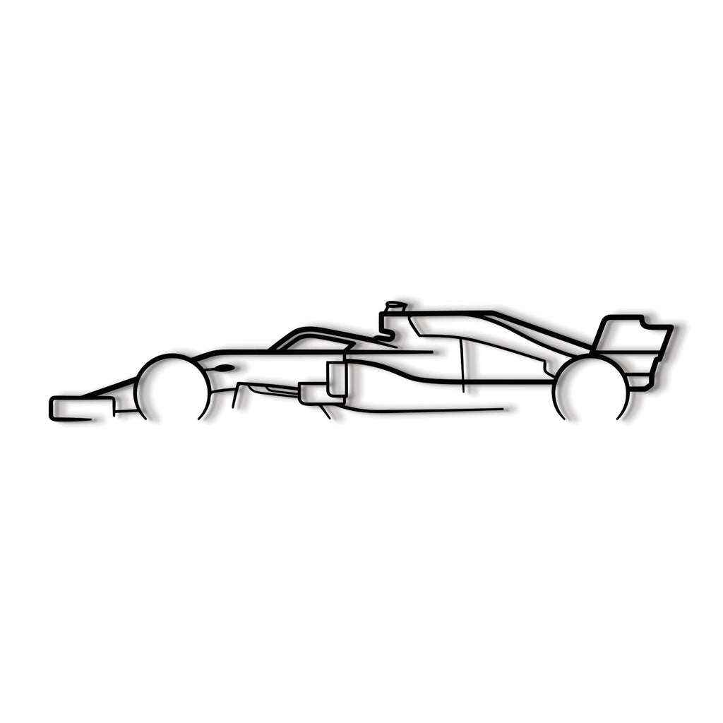 Formula1 F1 Metal Car Wall Art